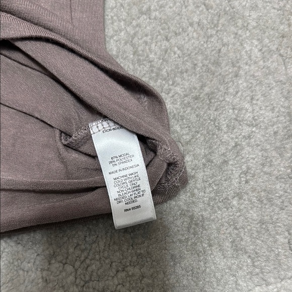 Brown Relaxed Cut Out T-Shirt - Picture 4 of 4